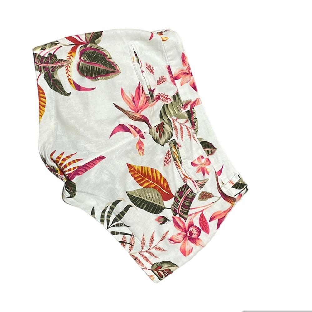Linen tropical shorts - Picture 3 of 3